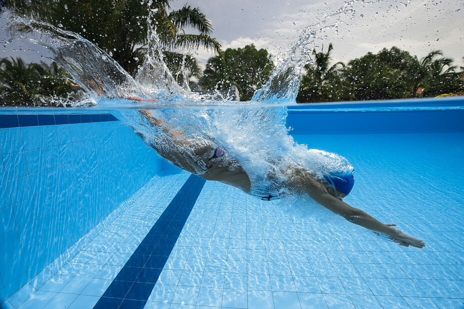 putting in a pool