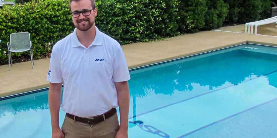 Nate Pearce Owner of ASP Southeast Memphis by pool