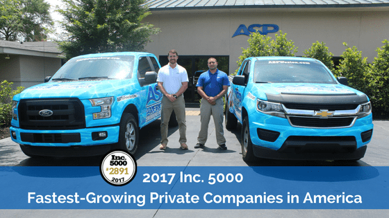 2017 Inc. 5000 fastest growing private companies in america 