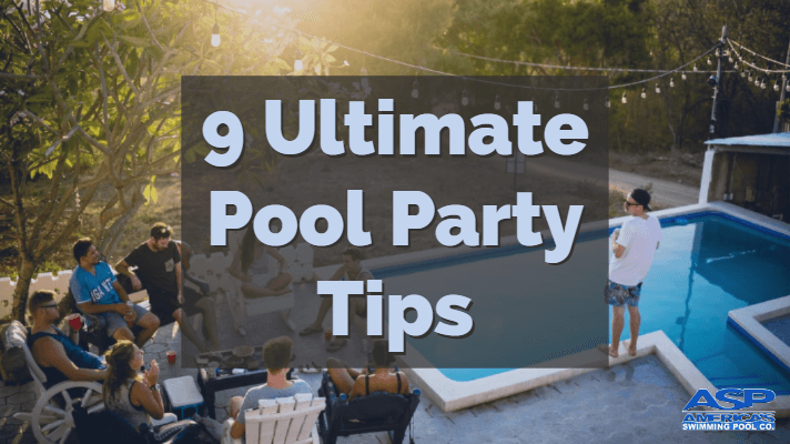 9 ultimate pool party tips - outdoor party by the pool