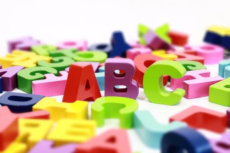 ABC block letters