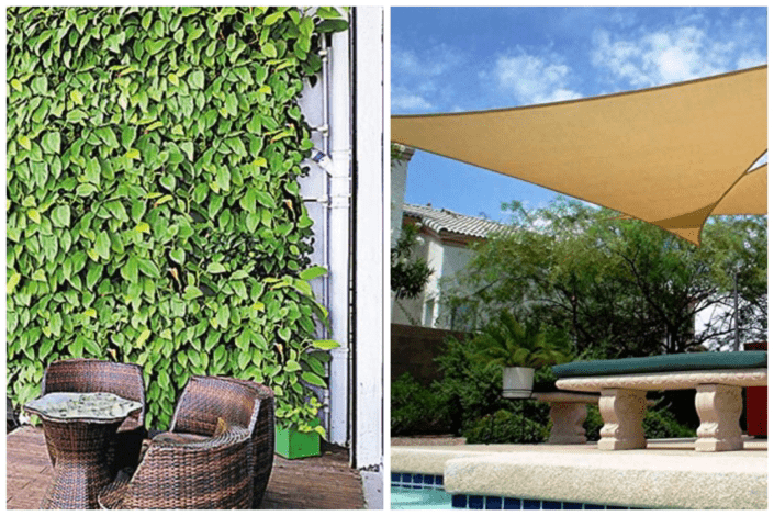 An image of some outdoor shade ideas