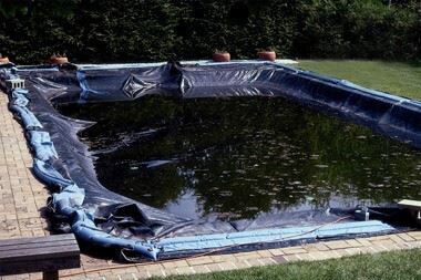 Tarped pool